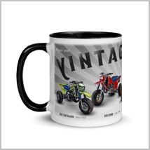  ATC 250R, Tecate, Tri Z 250, Quad racer 250 Vintage ATV Mug